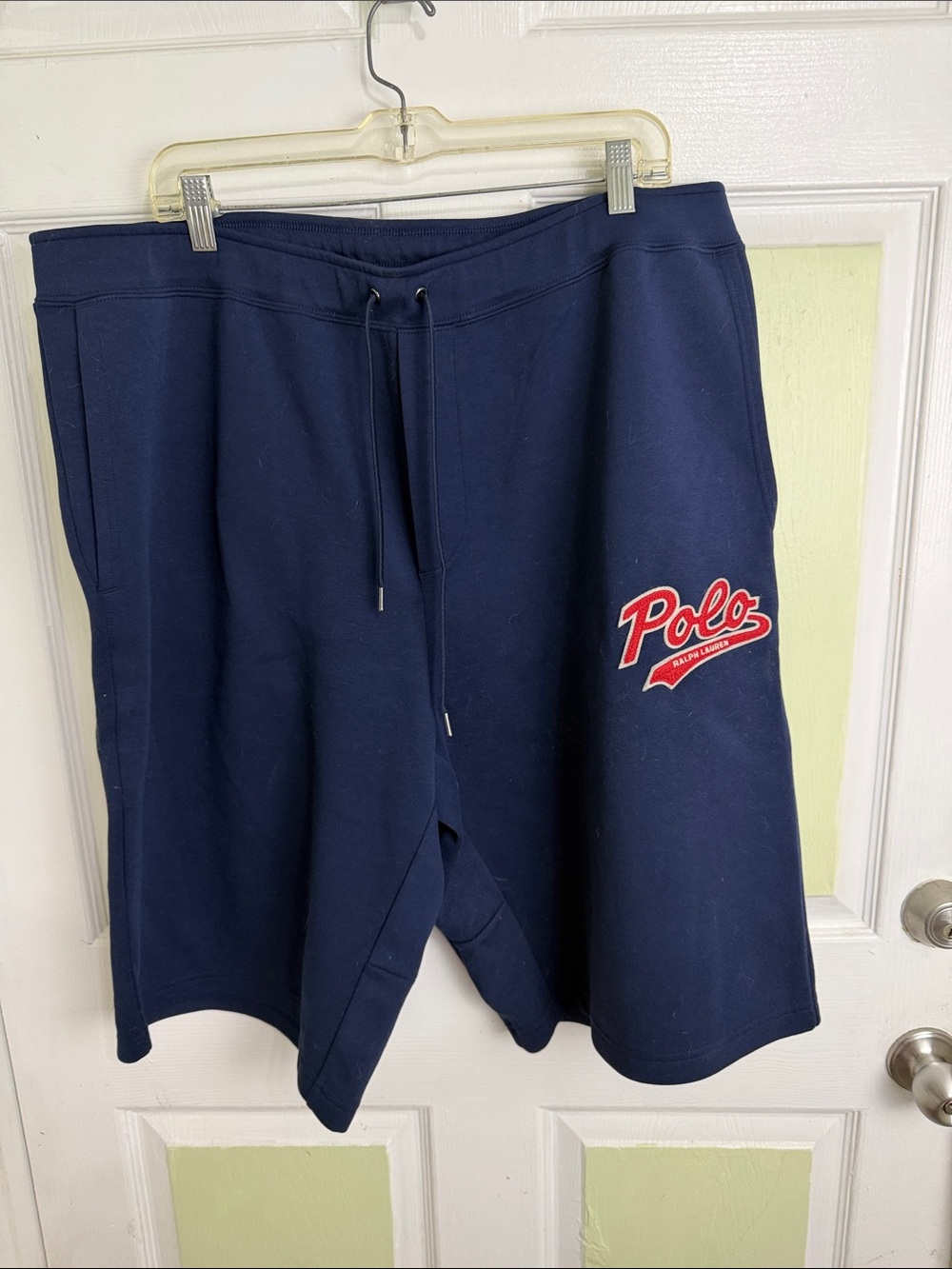 Polo by Ralph Lauren Navy Athletic Logo Drawstring Shorts - Picture 2 of 8
